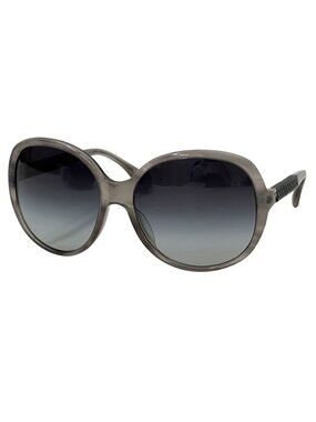 Chanel Sunglasses CC Logo Quilted Gray Black Eyewear